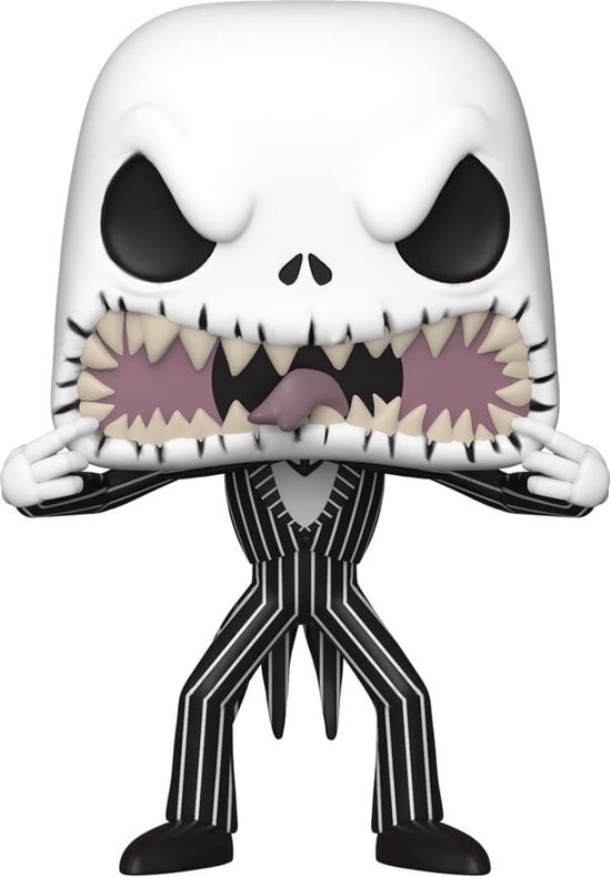 Funko 48182 POP Disney: The Nightmare Before Christmas-Jack (scary face) verzamelbaar speelgoed, meerdere kleuren