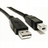 Akyga AK-USB-12 USB 2.0 A naar USB B kabel, 3m, Zwart
