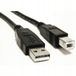 Akyga AK-USB-12 USB 2.0 A naar USB B kabel, 3m, Zwart