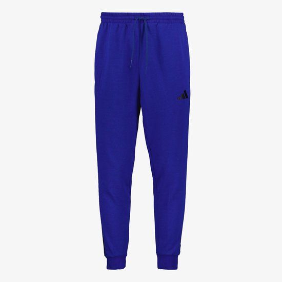 Adidas M 3S FL TC PT Men's Jogging Pants Blue - Size S