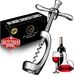 Tire-bouchon simple pour bouteilles de vin - Inox - Pas de pièces cassées