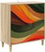 vidaXL Dressoir BONN Sonoma 69 x 33 x 75 cm Bewerkt hout