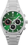 Pierre Lannier Chronograaf Copilote Heren Polshorloge Groen Staal Mineraalglas 5 ATM