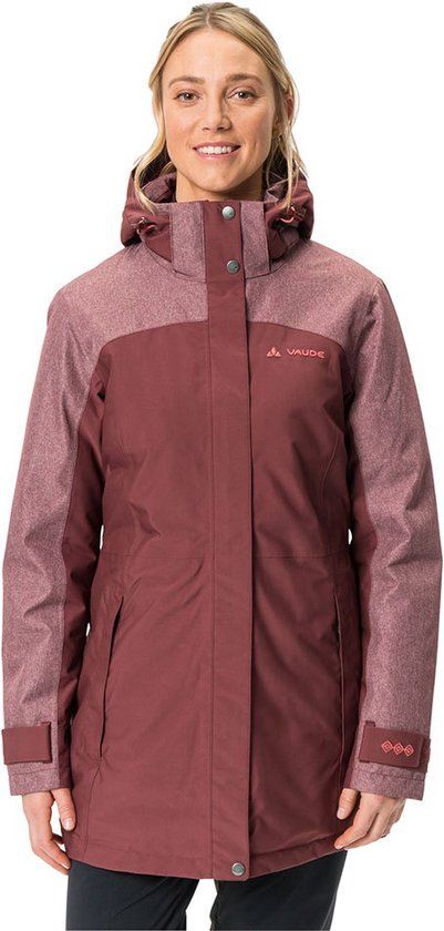 Vaude Skomer Winter II Parka - Dark Cherry - Women's Size 36 - 2023