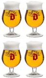 Duvel Bierglazen 330 ml - 4 Stuks