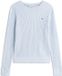 Tommy Hilfiger Pull en maille pour femme Coton M Automne/Hiver 2026