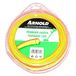 Arnold Copolymeer trimmerdraad, rond 3,0 mm, 52 m laadstation kit 2019 S-MODELLE, zwart