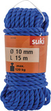 Koord gedraaid Blauw 10mm (15m)