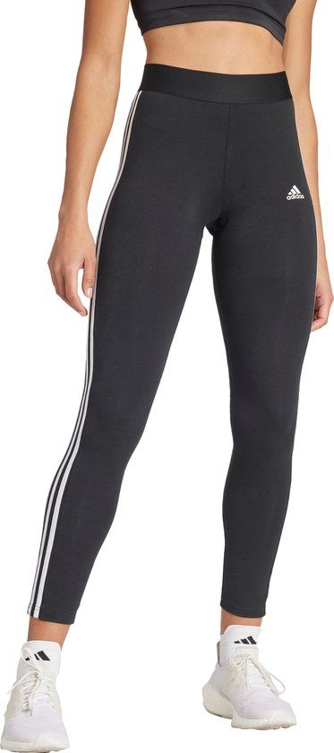 adidas Sportswear LOUNGEWEAR Essentials 3-Stripes Legging - Women - Black - XS