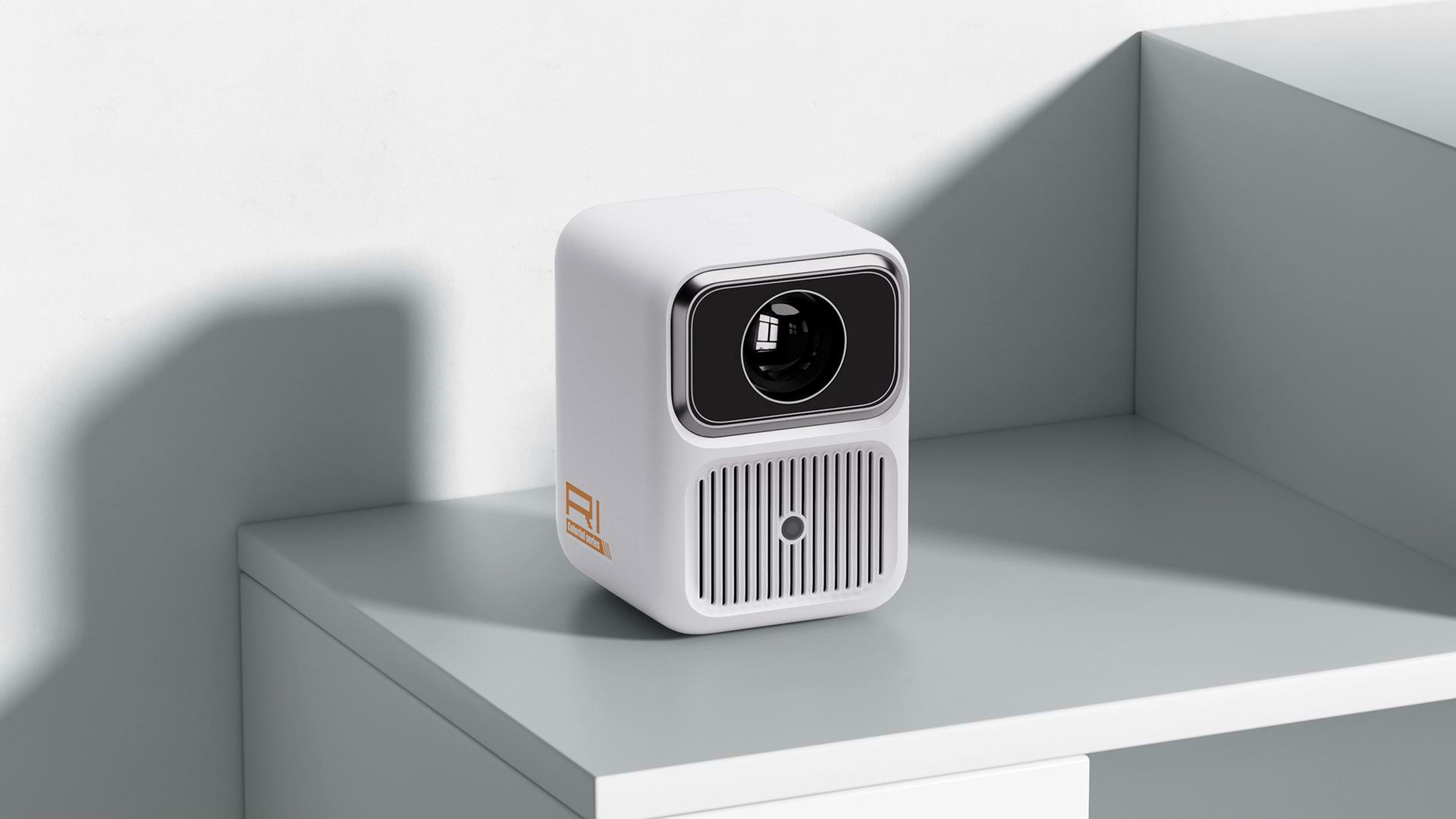 Wanbo DALI 1 - Projector - 350 ANSI Lumens - 720p - Android TV 9.0 - White