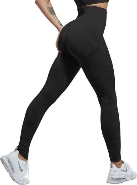 Gym Revolution Sportlegging dames Zwart Maat XL