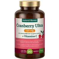 Holland & Barrett Cranberry Ultra 250mg + Vitamine C - 90 capsules