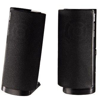 Hama E 80 - 2.0 PC Speakers - Black - Wired - USB Powered