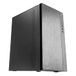Tacens Anima ACX, Micro ATX PC Behuizing, Geborsteld Aluminium Front, 12cm Ventilator, USB 3.0, Zwart
