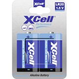 XCell Performance Alkaline LR20 Mono D batterij