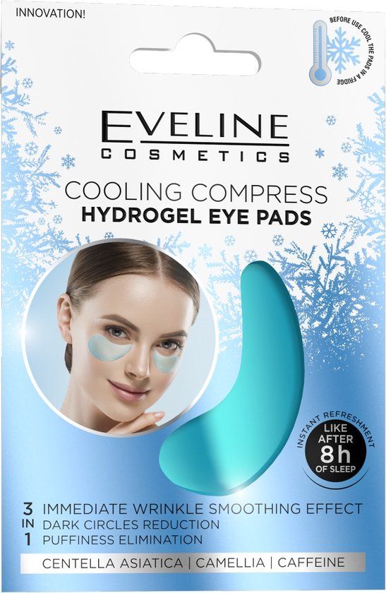 Hydra Expert Verkoelend kompres Hydrogel Oog Pads - 2 stuks