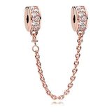 PANDORA 786322CZ-05 Rosékleurig Zirkonia Oorringen Vrouwen