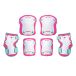 Olsson Protections enfant t.xs/s rose/bleu pour patins à roulettes, vélos, patins à roulettes
