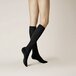 KUNERT Wool care Women's Knee Socks - Black - Size 39-42