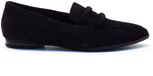 Gabor - Dames - Loafers - Zwart - Suède - Maat 40