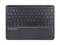 Conceptronic TOBIN01BUS Toetsenbord Universeel Bluetooth QWERTY Amerikaans Engels Zwart