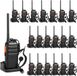 Retevis RT24 radio, 16 canaux, fonction VOX, radio portable, rechargeable avec casque, station de charge USB, adapté aux écoles, hôtels, chantiers