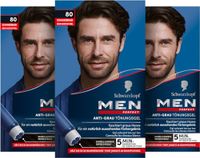 Schwarzkopf Men Perfect Anti-grijs kleurgel 80 zwartbruin