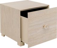 Kare Design bijzettafel Travertino, beige, 45 x 45 x 45 cm