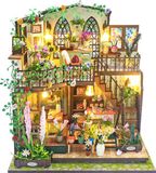 Crafts&Co Miniatuur Bouwpakket M - Botanical Garden - DIY Bouwpakket - Hout - Niveau 3