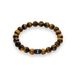 S.Oliver Herensieraden – armband van kralen met roestvrijstalen details – klassiek, elegant en mannelijk – perfect cadeau-idee