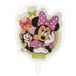 Dekora - Verjaardagstaart kaars voor meisjes van Minnie Mouse - 7,5 cm