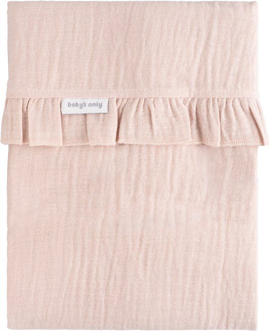 Baby's Only Wieglaken Calm - 80x100 cm - Oud Roze