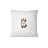 Bona Basics Decoratieve kussenhoes Wit 60x60 cm