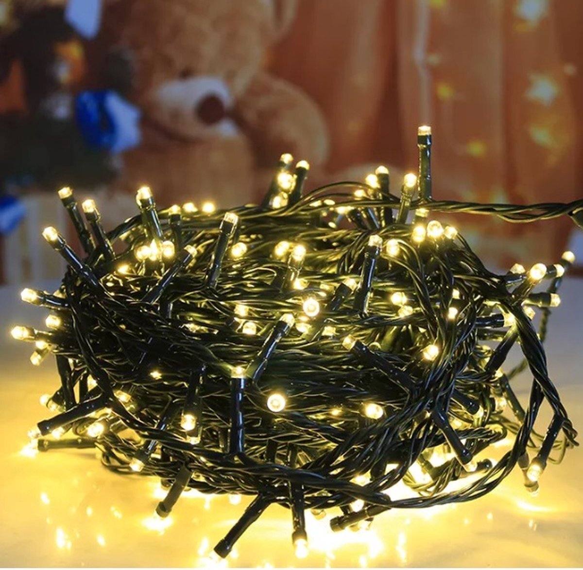 RNA Lightning & Decoration Kerstverlichting - Voor Binnen en Buiten - Kerst - 50 Meter - 1000 LED lampjes - Warm Wit - Kerstboom - Kerstverlichting Buiten