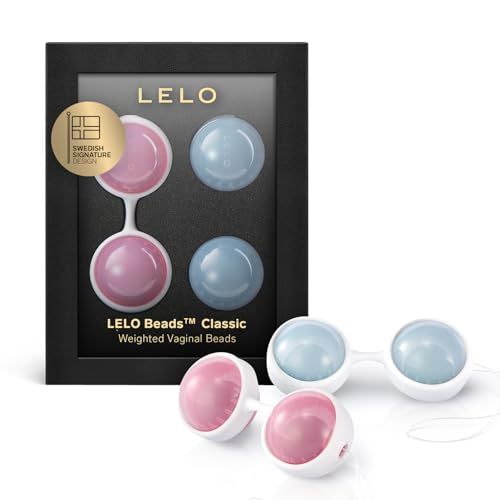 LELO Beads Oefenkegels Voor Elke Vrouw - Premium Siliconen, Verzwaarde Ballen met Koord