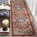 Safavieh Chiana geweven tapijt, BIJ605R BIJ605. 68 X 243 cm rood/koningsblauw.