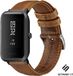 Strap-it Leer Smartwatch bandje - Bruin - Geschikt voor Xiaomi Amazfit Bip