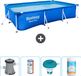 Bestway Rechthoekig Steel Pro Zwembad - 300 x 201 x 66 cm - Blauw