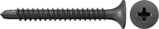 Fischer Gipsplaatschroeven 3,5x25mm - Trompetkop - Gefosfateerd - 1000 stuks