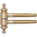 SFS Intec Bande à percer avec tête décorative 16 mm en 2 parties, acier laitonné
