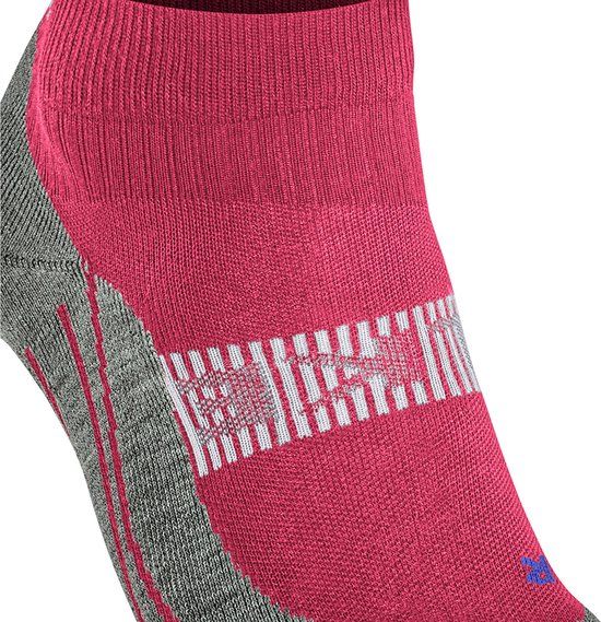 FALKE RU4 Endurance Cool Short Hardloopsokken Dames - Rood - Maat 35-36