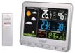 Merkloos Weerstation - 433 MHz - Gekleurd display - Temperatuuralarm - Draadloze buitensensor - Meerkleurig