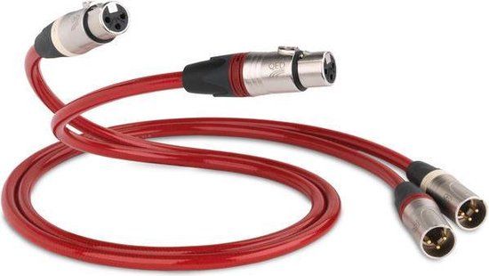 QED REFERENCE ANALOGUE XLR 40 - XLR kabel - 0.6m - 2 stuks