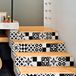 Ambiance Sticker Elodina Zelfklevende Trapstickers 2x 15x105 cm