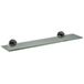 Plieger Vigo planchet glas 52x14.5cm noir 4784429