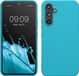 kwmobile telefoonhoesje geschikt voor Samsung Galaxy A54 5G - Hoesje voor smartphone - Back cover in ijsblauw
