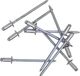 Gesipa Blindklinknagels met Aluminium Cilinderkop Minipack - Lang - 3 mm
