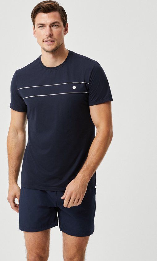 Björn Borg Ace Light T-shirt - blauw - Maat L