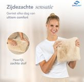 Chillaxy - Coussin aux noyaux de cerise - Coussin chauffant - Beige