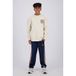 Vingino oversized sweater met backprint - beige